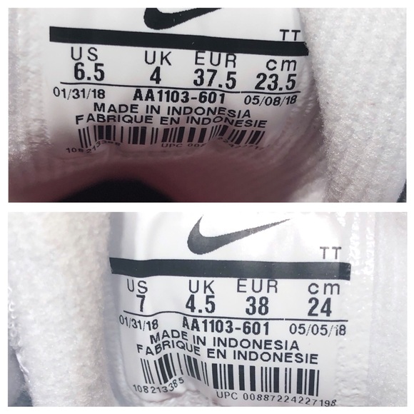 Nike Air Max 95 LX Red Crush Satin & Terry NWOT - Picture 8 of 8